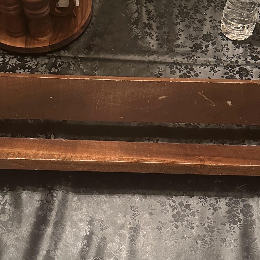 Vintage Solid Wood Book Shelf